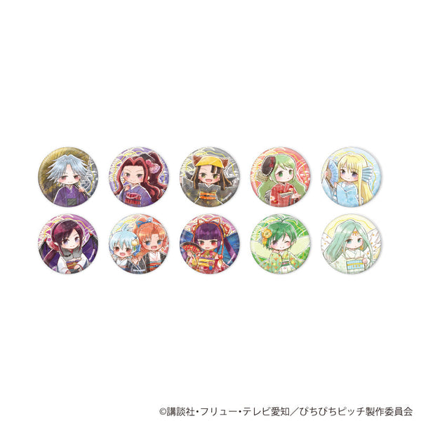 『マーメイドメロディーぴちぴちピッチ』ホログラム缶バッジ(65mm)06/和服ver. BOX(全10種)(グラフアートイラスト)