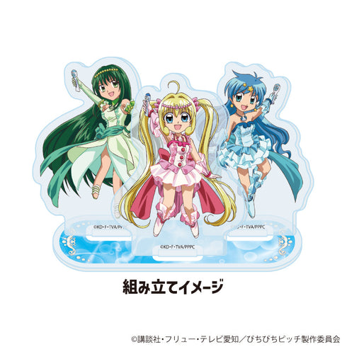 『マーメイドメロディーぴちぴちピッチ』アクリルスタンドプレート03/集合デザイン(公式イラスト)