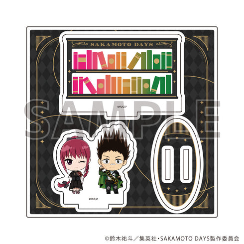 『SAKAMOTO DAYS』アクリルスタンドプレート02/陸少糖&眞霜平助 ゴシック風ver.(ミニキャライラスト)【202608再販】