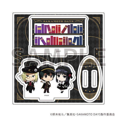 『SAKAMOTO DAYS』アクリルスタンドプレート03/南雲&神々廻&大佛 ゴシック風ver.(ミニキャライラスト)【202608再販】