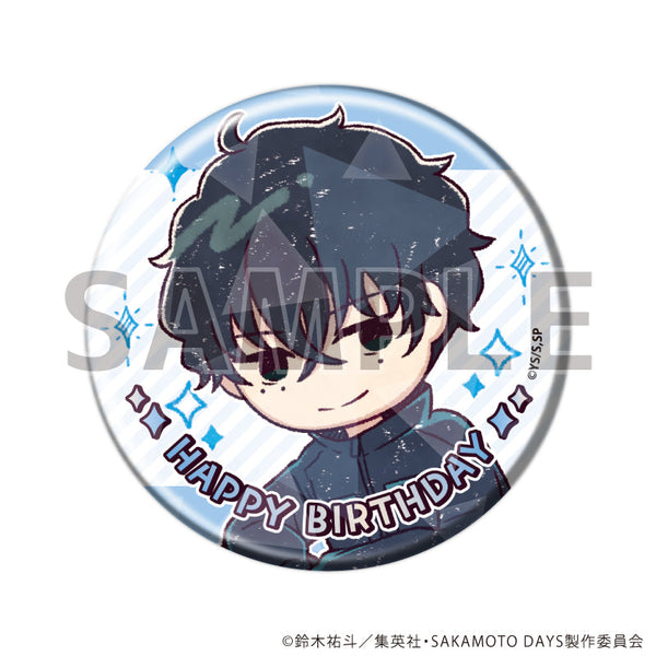 『SAKAMOTO DAYS』ホログラム缶バッジ(57mm)14/勢羽夏生 誕生日ver.(グラフアートイラスト)