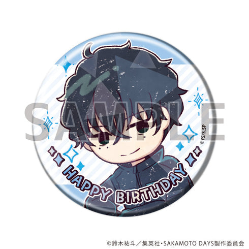『SAKAMOTO DAYS』ホログラム缶バッジ(57mm)14/勢羽夏生 誕生日ver.(グラフアートイラスト)【202608再販】