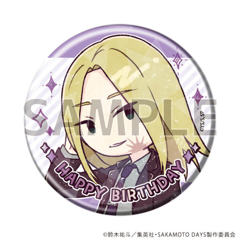 『SAKAMOTO DAYS』ホログラム缶バッジ(57mm)17/神々廻 誕生日ver.(グラフアートイラスト)