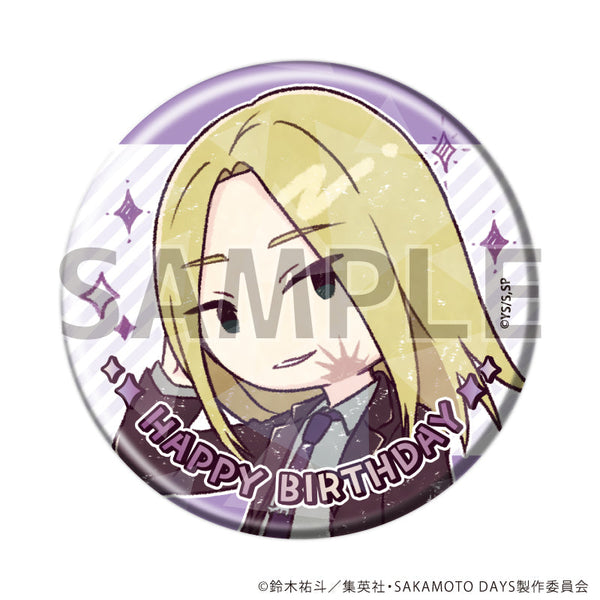 『SAKAMOTO DAYS』ホログラム缶バッジ(57mm)17/神々廻 誕生日ver.(グラフアートイラスト)