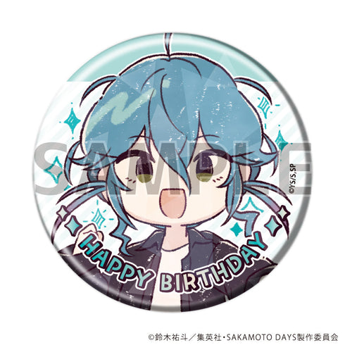 『SAKAMOTO DAYS』ホログラム缶バッジ(57mm)21/赤尾晶 誕生日ver.(グラフアートイラスト)