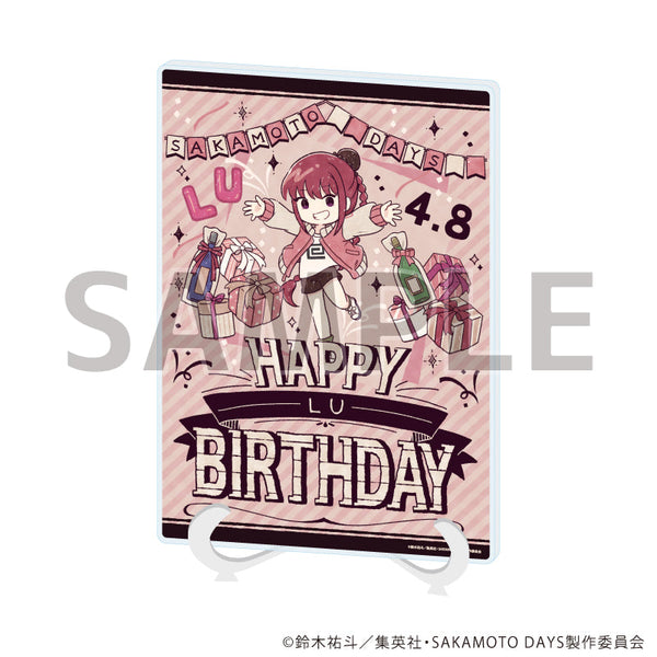 『SAKAMOTO DAYS』アクリルアートボード(A5サイズ)06/陸少糖 誕生日ver.(グラフアートイラスト)