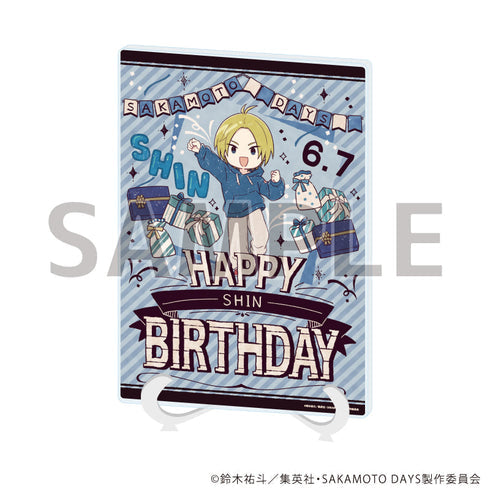 『SAKAMOTO DAYS』アクリルアートボード(A5サイズ)08/朝倉シン 誕生日ver.(グラフアートイラスト)【202608再販】
