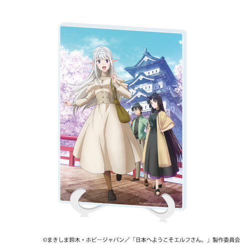 『日本へようこそエルフさん。』アクリルアートボード(A5サイズ)02/キービジュアル(公式イラスト)