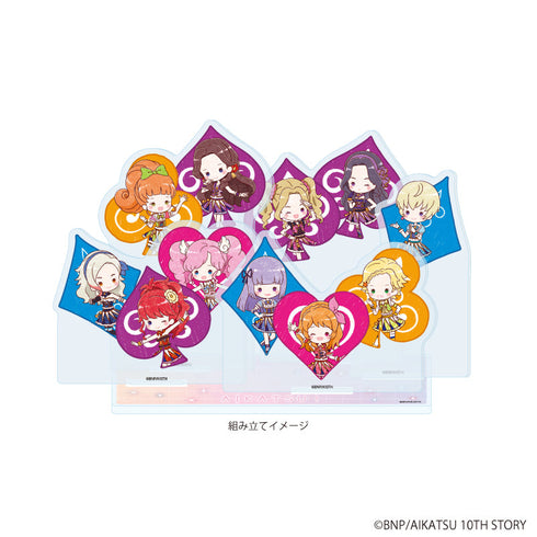『アイカツ!』プレミアム アクリルジオラマプレート04/スクールドレスver.(グラフアートイラスト)
