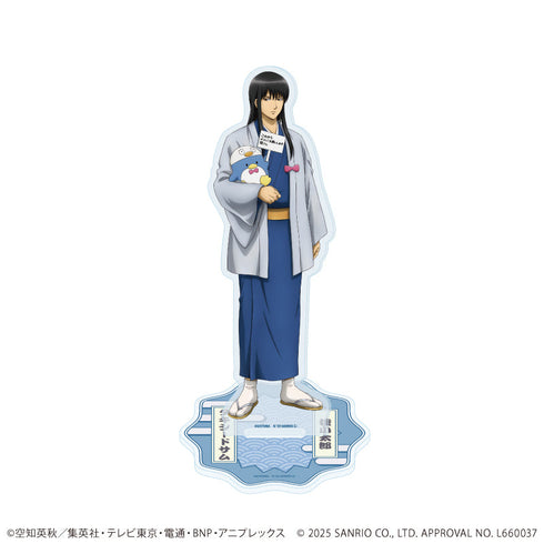 『銀魂×サンリオキャラクターズ』アクリルスタンド06/桂小太郎×タキシードサム(コラボイラスト)
