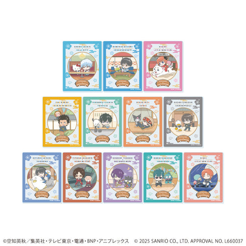 『銀魂×サンリオキャラクターズ』アクリルシート01/コンプリートセット(全12種)(コラボイラスト)