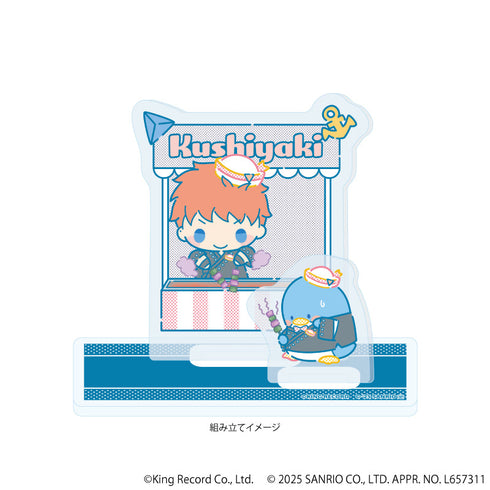 『ヒプノシスマイク SANRIO NAKAYOKU EDIT』アクリルスタンドプレート06/毒島 メイソン 理鶯