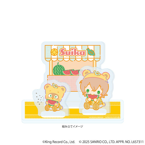 『ヒプノシスマイク SANRIO NAKAYOKU EDIT』アクリルスタンドプレート08/夢野 幻太郎