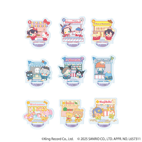 『ヒプノシスマイク SANRIO NAKAYOKU EDIT』アクリルぷちスタンド01/コンプリートセット(全9種)