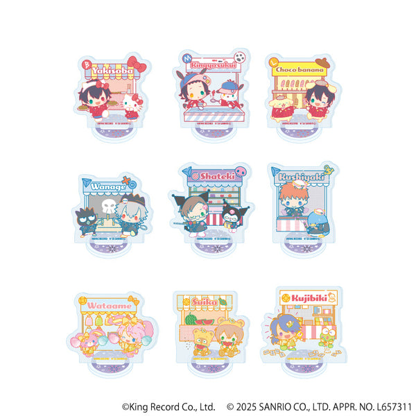 『ヒプノシスマイク SANRIO NAKAYOKU EDIT』アクリルぷちスタンド01/コンプリートセット(全9種)