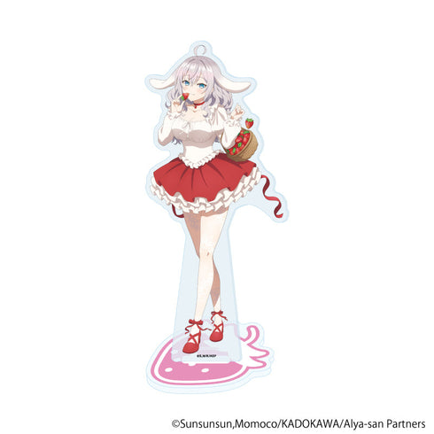 『時々ボソッとロシア語でデレる隣のアーリャさん』アクリルスタンド05/アーリャ フルーツ×アニマルver.(描き下ろしイラスト)