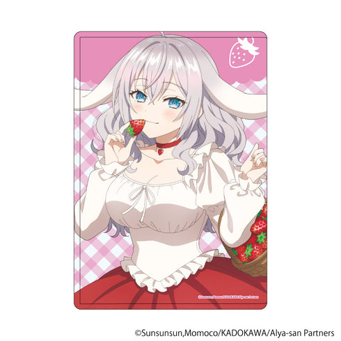 『時々ボソッとロシア語でデレる隣のアーリャさん』キャラクリアケース01/アーリャ フルーツ×アニマルver.(描き下ろしイラスト)