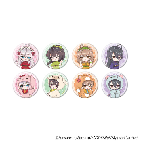 『時々ボソッとロシア語でデレる隣のアーリャさん』缶バッジ03/フルーツ×アニマルver. BOX(全8種)(POP Artイラスト)