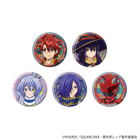 『戦隊レッド 異世界で冒険者になる』缶バッジ01/BOX(全5種)(公式イラスト)