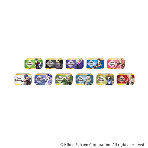 『英雄伝説 界の軌跡』スクエア缶バッジ(横長)02/コンプリートセット(全11種)(公式イラスト)