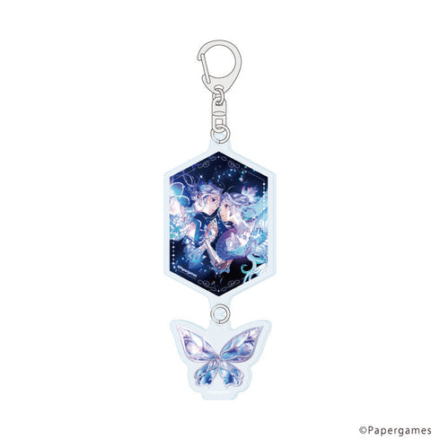 『シャイニングニキ×米山舞』連結アクリルキーホルダー01/星と心の彼方(公式イラスト)【202610再販】