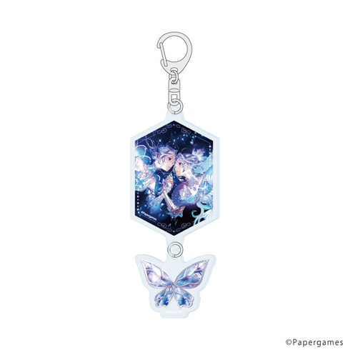『シャイニングニキ×米山舞』連結アクリルキーホルダー01/星と心の彼方(公式イラスト)