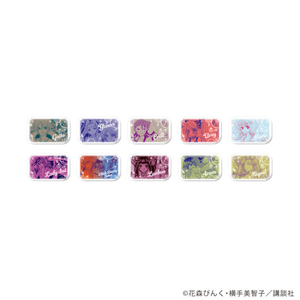 『マーメイドメロディーぴちぴちピッチ』スクエア缶バッジ02/ドットデザイン BOX(全10種)(公式イラスト)