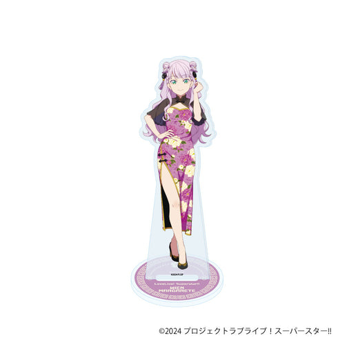 『ラブライブ!スーパースター!!』アクリルスタンド21/チャイナドレス風衣装ver. ウィーン・マルガレーテ(描き下ろしイラスト)