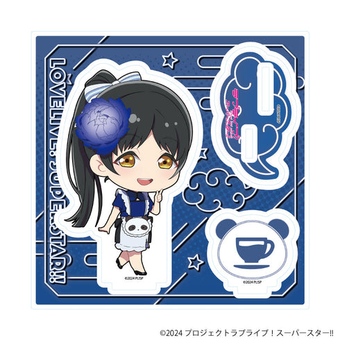 『ラブライブ!スーパースター!!』アクリルスタンドプレート38/チャイナメイド風衣装ver. 葉月 恋(ミニキャライラスト)