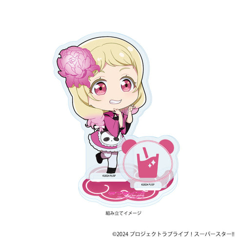 『ラブライブ!スーパースター!!』アクリルスタンドプレート42/チャイナメイド風衣装ver. 鬼塚夏美(ミニキャライラスト)
