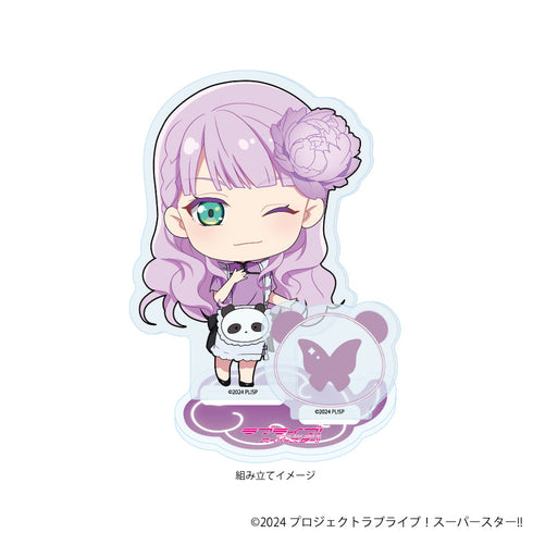 『ラブライブ!スーパースター!!』アクリルスタンドプレート43/チャイナメイド風衣装ver. ウィーン・マルガレーテ(ミニキャライラスト)