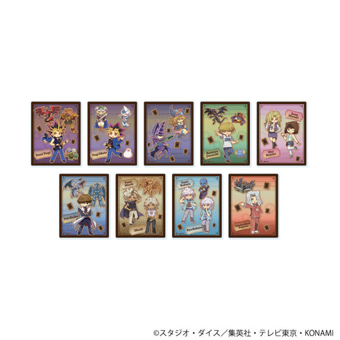 『遊☆戯☆王デュエルモンスターズ』アクリルカード02BOX(全9種)(レトロアートイラスト)