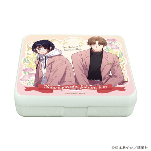 『やたらやらしい深見くん』小物ケース01/集合デザイン(描き下ろしイラスト)