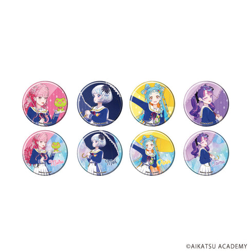 『アイカツアカデミー!』缶バッジ01/梅雨ver. BOX(全8種)(撮り下ろし)