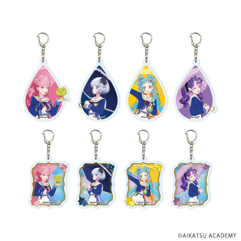 『アイカツアカデミー!』アクリルキーホルダー01/梅雨ver. BOX(全8種)(撮り下ろし)