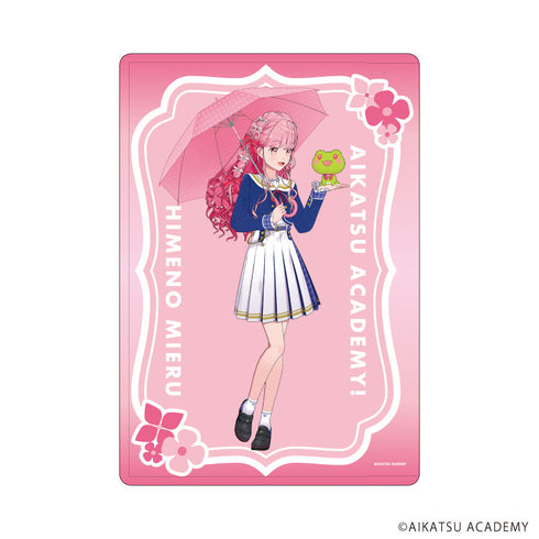 『アイカツアカデミー!』キャラクリアケース01/姫乃みえる 梅雨ver.(撮り下ろし)