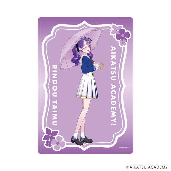 『アイカツアカデミー!』キャラクリアケース04/凛堂たいむ 梅雨ver.(撮り下ろし)