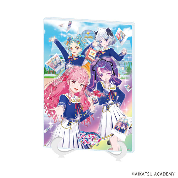『アイカツアカデミー!』アクリルアートボード(A5サイズ)02/キービジュアル(公式イラスト)