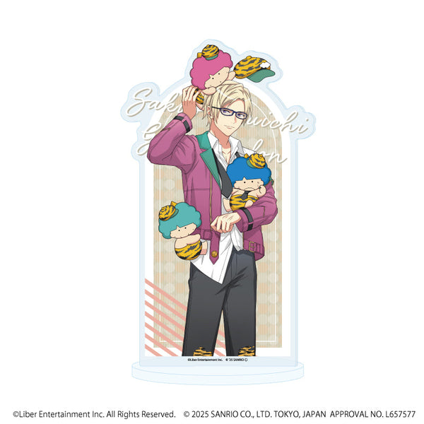 『A3!×Sanrio characters』アクリルスタンド43/古市 左京×ゴロピカドン(等身イラスト)