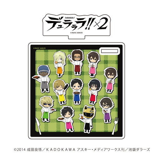 『デュラララ!!×2』アクリルコースタースタンド03/集合デザイン(POP Artイラスト)