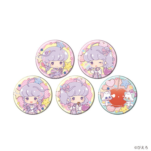 『魔法の天使クリィミーマミ』缶バッジ11/食べ歩きスイーツver. ブラインド(全5種)(Candy artイラスト)【BOX】【202608再販】