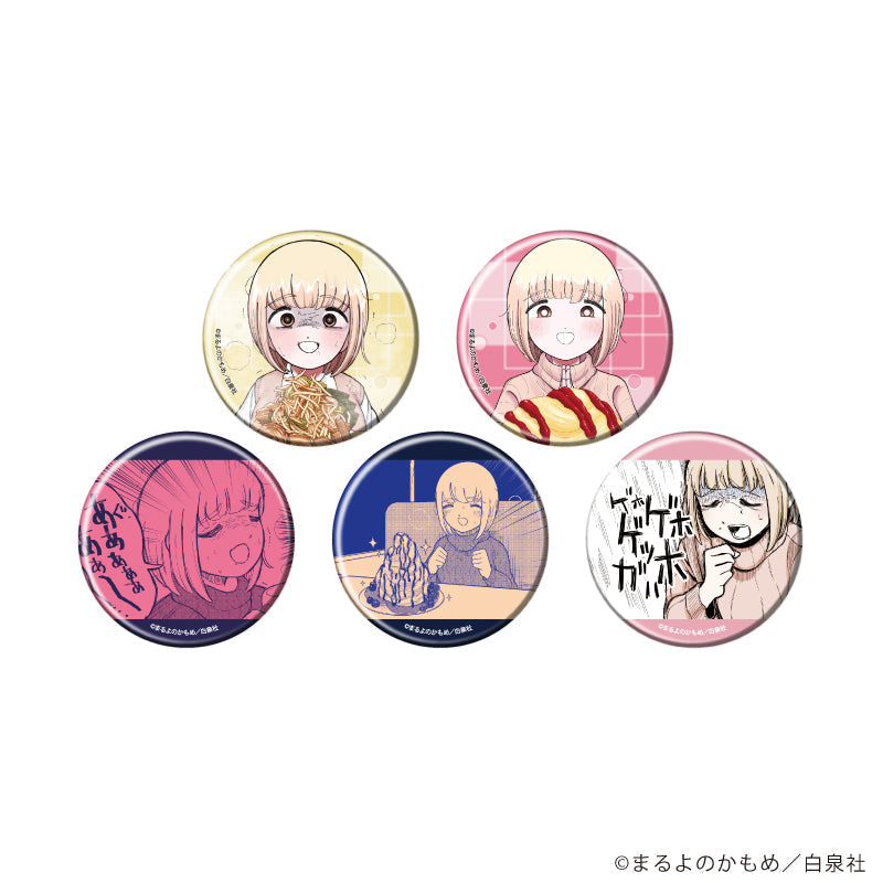 ドカ食いダイスキ! もちづきさん』缶バッジ01/BOX(全5種)(公式