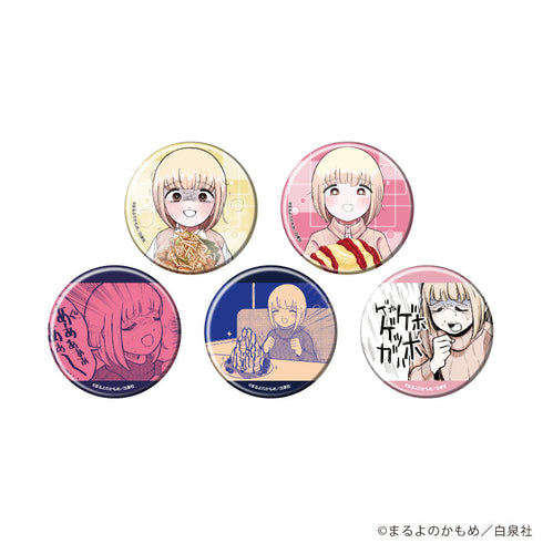 『ドカ食いダイスキ! もちづきさん』缶バッジ01/BOX(全5種)(公式&描き下ろしイラスト)