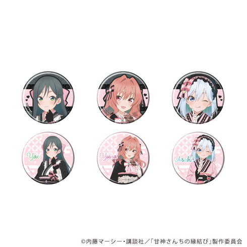 『甘神さんちの縁結び』缶バッジ01/BOX(全6種)(描き下ろしイラスト)