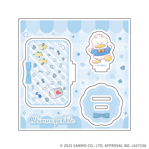 『サンリオキャラクターズ』アクリルスタンドプレート12/あひるのペックル(グラフアートイラスト)