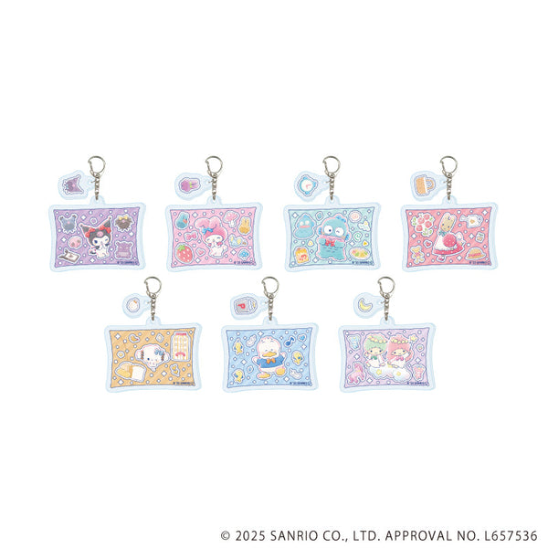 『サンリオキャラクターズ』パーツ付きアクリルキーホルダー04/BOX(全7種)(グラフアートイラスト)