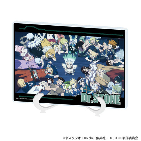 『Dr.STONE』アクリルアートボード(A5サイズ)10/集合B(場面写イラスト)【202607再販】