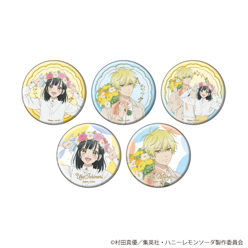 ハニーレモンソーダ』缶バッジ01/BOX(全5種)(描き下ろしイラスト