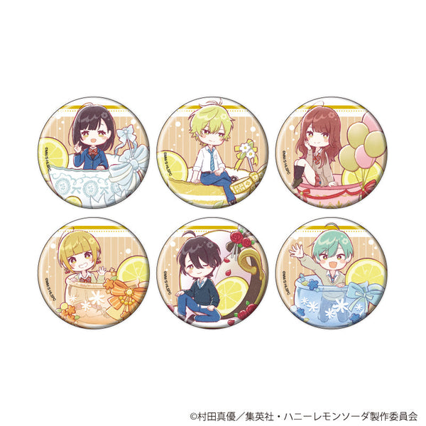 『ハニーレモンソーダ』缶バッジ02/BOX(全6種)(グラフアートイラスト)