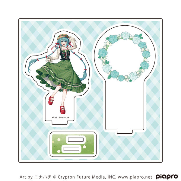 『ピアプロキャラクターズ』アクリルスタンドプレート19/初音ミク ピクニックver.(描き起こしイラスト)